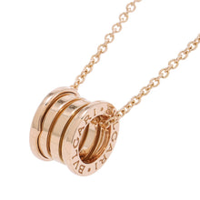 将图像加载到图库查看器中,BVLGARI B.Zero1 Necklace 18K Pink Gold