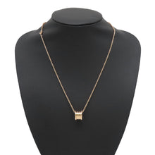 将图像加载到图库查看器中,BVLGARI B.Zero1 Necklace 18K Pink Gold