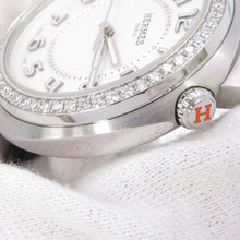 将图像加载到图库查看器中,HERMES Cut GM W36mm Stainless Steel White DialSD1.530