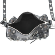 Load image into Gallery viewer, BALENCIAGA Le Cagoule Cylinder Shoulder Bag Black771716 Leather