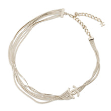 将图像加载到图库查看器中,CHANEL CC Logo CHANEL Choker NecklaceA24B Metal