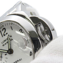 将图像加载到图库查看器中,PANERAI Luminor Marina W40mm Stainless Steel White DialPAM00051