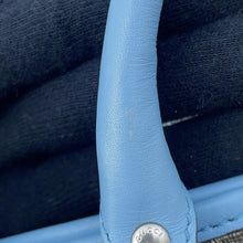 将图像加载到图库查看器中,GUCCI Children's Tote Bag Beige/Light Blue/Brown297557 GG Supreme Leather