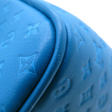 将图像加载到图库查看器中,LOUIS VUITTON Nanogram Speedy Bandouliere BlueM22596 Monogram Calf Leather Size 20