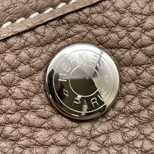 将图像加载到图库查看器中,HERMES Garden Party Etoupe Negonda Leather Size TPM