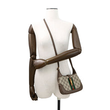 将图像加载到图库查看器中,BALENCIAGA GUCCI x BALENCIAGA The Hacker Project Jackie1961 Shoulder Bag Beige/Brown680132 PVC Leather Size Mini