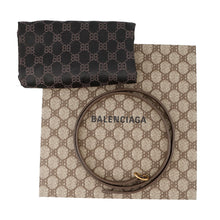 将图像加载到图库查看器中,BALENCIAGA GUCCI x BALENCIAGA The Hacker Project Jackie1961 Shoulder Bag Beige/Brown680132 PVC Leather Size Mini