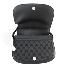 将图像加载到图库查看器中,BALENCIAGA GUCCI × BALENCIAGA The Hacker Project Ophidia Shoulder Bag Black680121 Canvas Leather