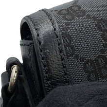 将图像加载到图库查看器中,BALENCIAGA GUCCI × BALENCIAGA The Hacker Project Ophidia Shoulder Bag Black680121 Canvas Leather