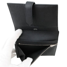 Load image into Gallery viewer, HERMES Bearn Compact Mono Chrome So Black Epsom