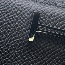 将图像加载到图库查看器中,HERMES Bearn Compact Mono Chrome So Black Epsom