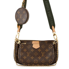 将图像加载到图库查看器中,LOUIS VUITTON Multi Pochette Accessoires Khaki/BrownM44813 Monogram