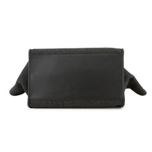 Load image into Gallery viewer, CELINE Trapeze Black Felt Leather