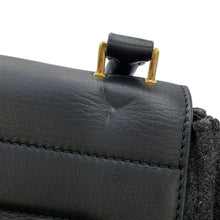 Load image into Gallery viewer, CELINE Trapeze Black Felt Leather
