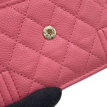 将图像加载到图库查看器中,CHANEL Boy Chanel Small Flap Wallet PinkA84432 Caviar Leather