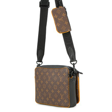 Load image into Gallery viewer, LOUIS VUITTON Trio Messenger Brown/Orange/BlackM46694 Monogram Macassar Canvas