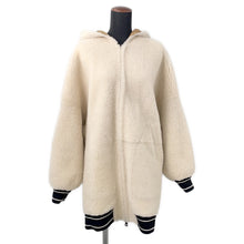 将图像加载到图库查看器中,Dior Reversible Hooded Mouton Jacket Size 34 Camel248C85AL815 Lambskin100% Wool 94% Nylon5% Polyurethane1%