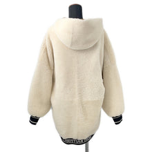 将图像加载到图库查看器中,Dior Reversible Hooded Mouton Jacket Size 34 Camel248C85AL815 Lambskin100% Wool 94% Nylon5% Polyurethane1%