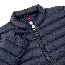 Load image into Gallery viewer, MONCLER Diantha Down Jacket with Side Ribbons NavyC10934596799 Nylon100%