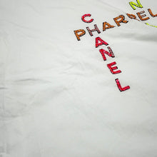 Load image into Gallery viewer, CHANEL Pharrell Williams Beaded T-Shirt Size S WhiteP61052 100% Cotton Sequins Beads