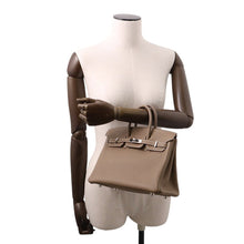 将图像加载到图库查看器中,HERMES Birkin Etoupe Togo Leather Size 25
