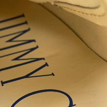 将图像加载到图库查看器中,JIMMY CHOO FENIX Sneakers Blue/Ivory Canvas Rubber Size 35