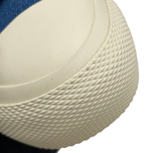 将图像加载到图库查看器中,JIMMY CHOO FENIX Sneakers Blue/Ivory Canvas Rubber Size 35