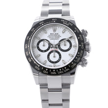 Load image into Gallery viewer, ROLEX Cosmograph Daytona W40mm Stainless Steel White Dial116500LN