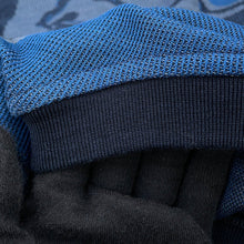 Load image into Gallery viewer, HERMES Dance of Horses Light Horse Print Pique Short Sleeve T-Shirt Size M Navy Cotton100%