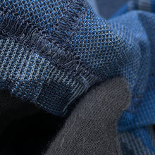 Load image into Gallery viewer, HERMES Dance of Horses Light Horse Print Pique Short Sleeve T-Shirt Size M Navy Cotton100%