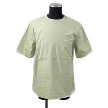 Load image into Gallery viewer, HERMES Pullover Shirt Size 39 Light Green Cotton100%