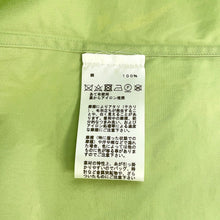Load image into Gallery viewer, HERMES Pullover Shirt Size 39 Light Green Cotton100%