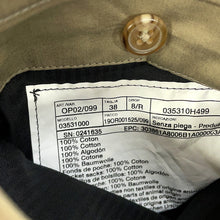 Load image into Gallery viewer, HERMES Cargo Pants Size 38 KhakiOP02/099 Cotton100%