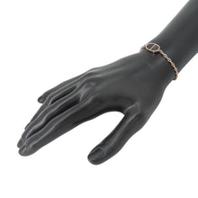 将图像加载到图库查看器中,HERMES Chaine d'Ancre Bracelet Verso Size XS K18PG BlackCeramic