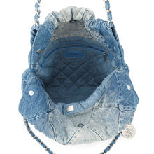 Load image into Gallery viewer, CHANEL CHANEL 22 Shoulder Bag BlueAS3261 Denim Size Small