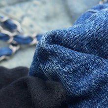 Load image into Gallery viewer, CHANEL CHANEL 22 Shoulder Bag BlueAS3261 Denim Size Small