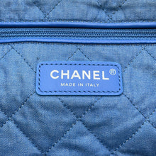 Load image into Gallery viewer, CHANEL CHANEL 22 Shoulder Bag BlueAS3261 Denim Size Small