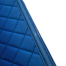 将图像加载到图库查看器中,CHANEL Sunset on the Sea Matelasse Single Flap Blue Caviar Leather