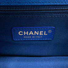 将图像加载到图库查看器中,CHANEL Sunset on the Sea Matelasse Single Flap Blue Caviar Leather