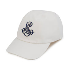Load image into Gallery viewer, HERMES Davis Emile Cap Size 57 White Cotton Elastine