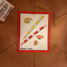 将图像加载到图库查看器中,HERMES Cap《Tess》 Milan Jersey Size 58 Biscuit Rayon Polyurethane