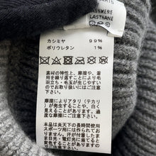 Load image into Gallery viewer, HERMES Knit cap 《Heaven》 Size L Charbon / Flannel Cashmere99% Polyurethane1%