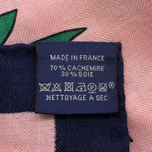 Load image into Gallery viewer, HERMES Giant Square LES LEOPARDS Leopard Size 140 Marine/Rose Buvar/Multicolor Cashmere70% Silk30%