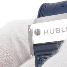 将图像加载到图库查看器中,HUBLOT Classic fusion W42mm TI Rubber Blue Dial542.NX.7170.LR