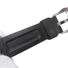 将图像加载到图库查看器中,PANERAI Luminor Marina Logo Acciaio W44mm Stainless Steel Rubber Black DialPAM01005