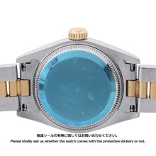 将图像加载到图库查看器中,ROLEX Datejust W26mm Stainless Steel K18YG Slate Dial69163