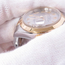 将图像加载到图库查看器中,ROLEX Datejust W26mm Stainless Steel K18YG Slate Dial69163