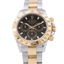 Load image into Gallery viewer, ROLEX Cosmograph Daytona W40mm Stainless Steel K18YG Black Dial116523