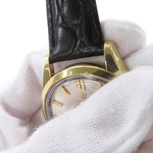 Load image into Gallery viewer, OMEGA Seamaster W35mm Stainless Steel Leather Silver Dial