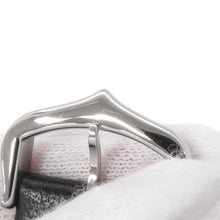 将图像加载到图库查看器中,CARTIER tank mast LM H33.7mm×W25.5mm Stainless Steel Leather Silver DialWSTA0059